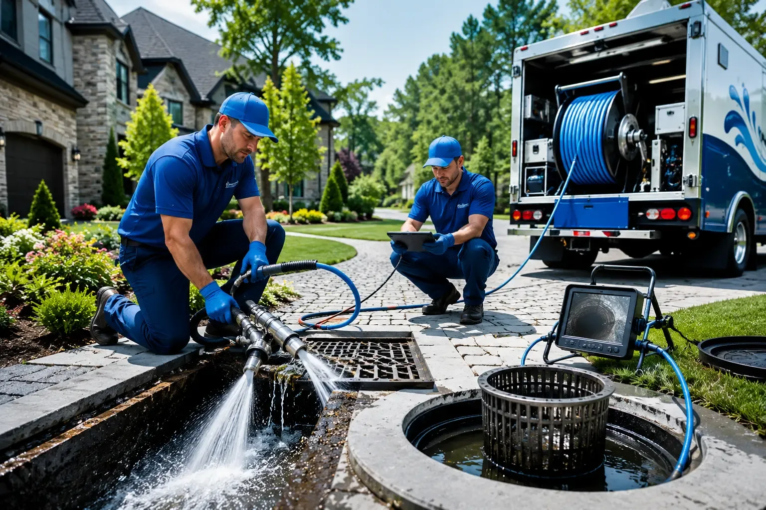 Local outdoor drain cleaning professionals in Dakota City, NE